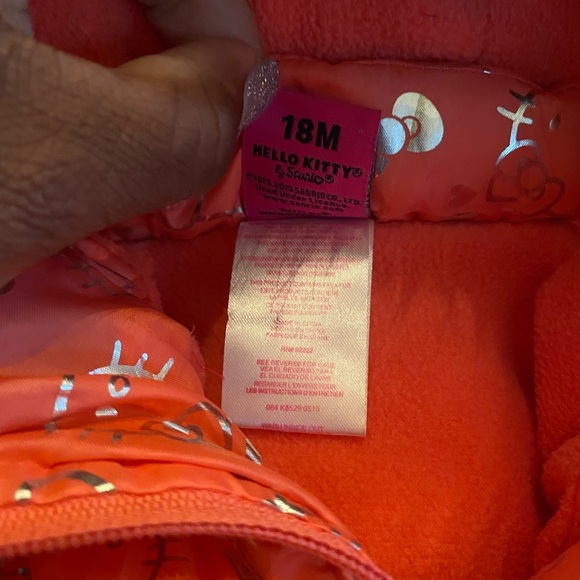 Toddler Girls Winter Hooded Coat - Picture 6 of 6